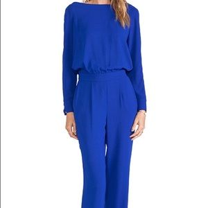 Size 14 French Blue 100% Silk NWT